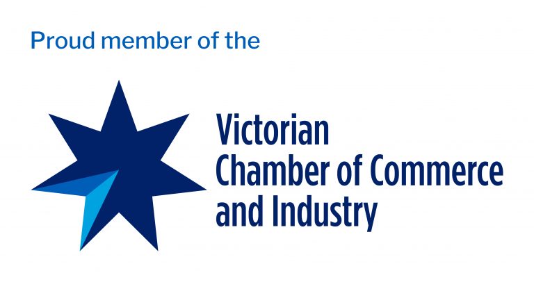 Proud Victorian Chamber Member logo for digital use